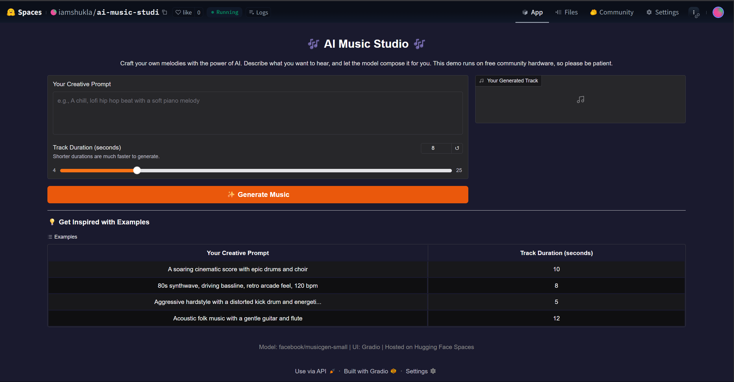 EDM Generator